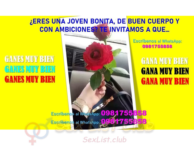 TE INVITAMOS A SER ESCORT Y QUE GANES BIEN