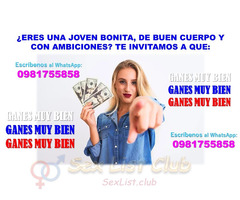 TE INVITAMOS A SER UNA ESCORT DE LAS QUE COBRAN BIEN