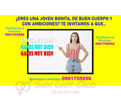 TRABAJO PARA CHICAS BONITAS QUE DESEAN SER PREPAGO