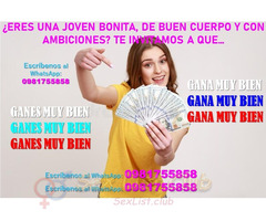 CHICA LINDA ES TU OPORTUNIDAD DE MEJORAR TU ECONOMÍA EN TUS HORAS LIBRES