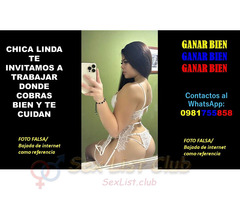 TRABAJO COMO ESCORT VIP BIEN REMUNERADO