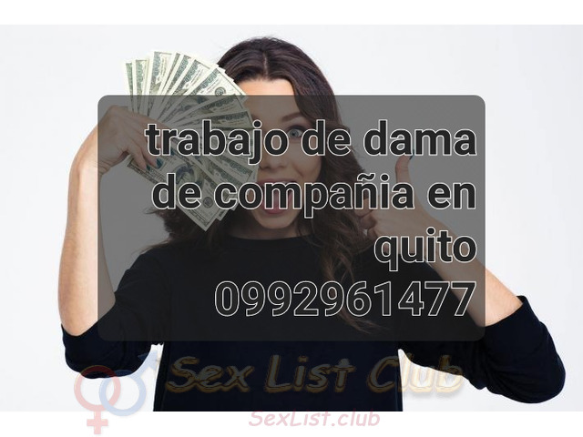 Empleo en el norte de quito para escort prepago