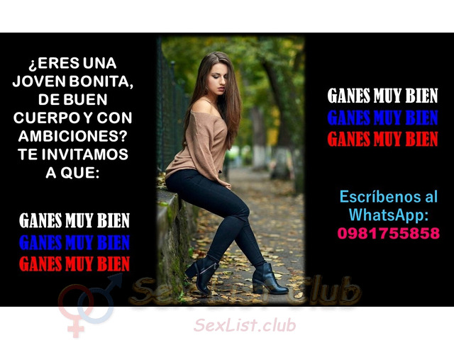 QUIERES SER AUTENTICA DAMA DE COMPAÑÍA PARA ATENDER EXTRANJEROS