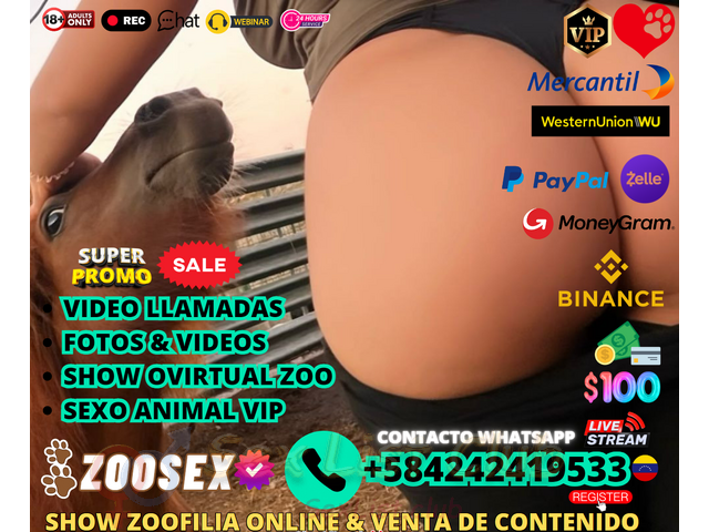 CULONA ZOOSEX PORNO ANIMAL ZOOSEX VENTA Y VIDEO LLAMADAS VIP