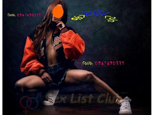 Soy RUBY la chica joven con la piel suave y cuerpo sexy que tanto deseas