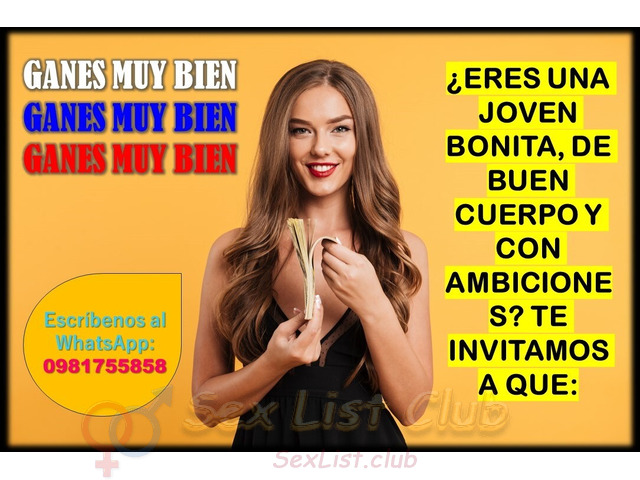 Oportunidad VIP para Mujeres Jóvenes con Clase y Estilo
