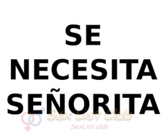 SE NECESITA SEÑORITAS MAYORES DE EDAD