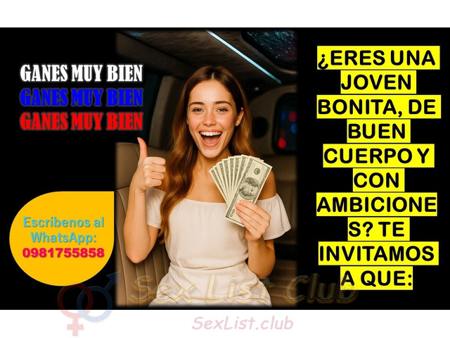 Las chicas inteligentes saben cómo ganar bien y con clase