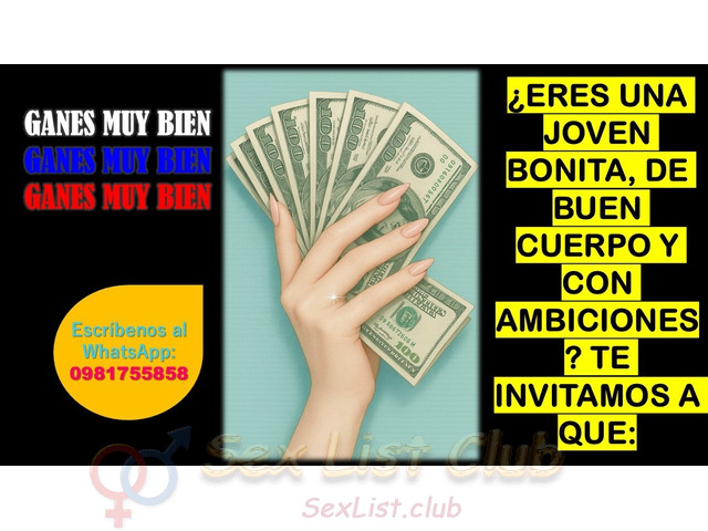 Belleza inteligencia y altos ingresos tu momento es ahora