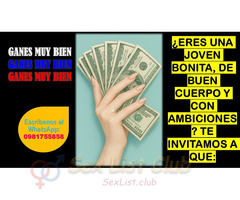 Belleza inteligencia y altos ingresos tu momento es ahora