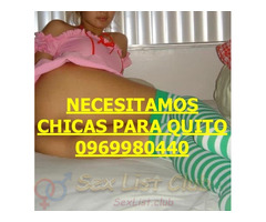 CHICAS JOVENCITAS PARA TRABAJO DE PREPAGOS QUITO NORTE