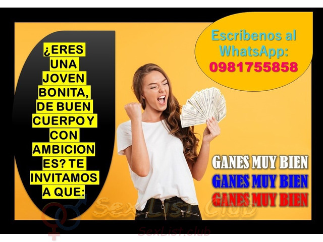 Eres Bonita Joven Y Ambiciosa Esta Oportunidad Es Para Ti