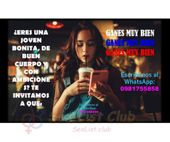 Trabajo Inmediato Para Chicas Jóvenes Bonitas Y Con Actitud