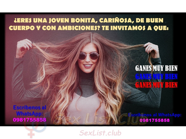 Bonita Joven Y Con Buena Presencia Esta Es Tu Oportunidad