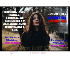 Trabajo Seguro Discreto Y Bien Remunerado Para Chicas Elegantes