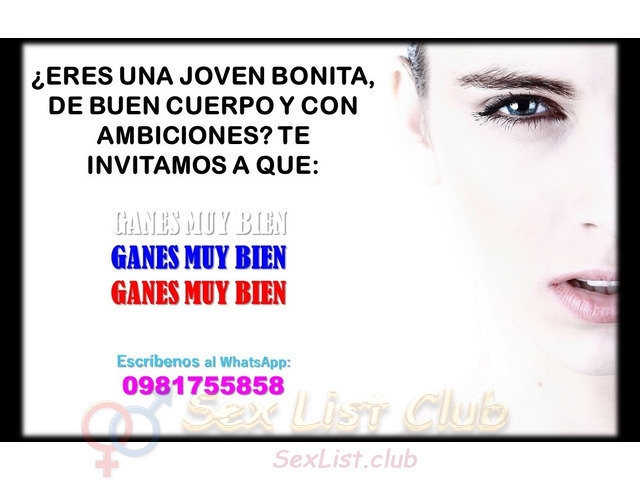 Oportunidad Inmediata Para Chicas Con Clase Y Alta Proyección Económica