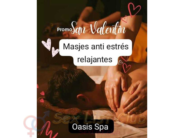 MES DEL AMOR  RELAJATE EN OASIS SPA PROMOCIONES