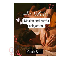 MES DEL AMOR  RELAJATE EN OASIS SPA PROMOCIONES
