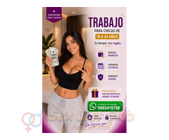 Oportunidad Para Chicas Elegantes Y Ambiciosas