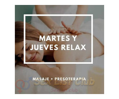 MARTES PROMOCIONES EN TODOS NUESTROS MASAJES