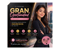 Excelentes Ingresos En Un Ambiente Exclusivo