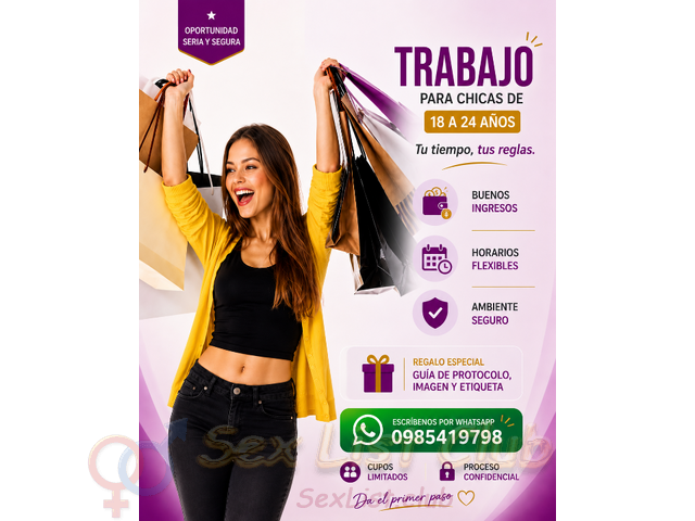 QUIERES GANAR MEJOR Y SIN ESTAR ENCERRADA