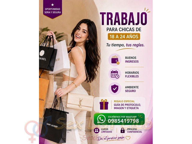 UNA OPORTUNIDAD PARA CHICAS AMBICIOSAS